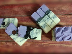 Amethyst soap